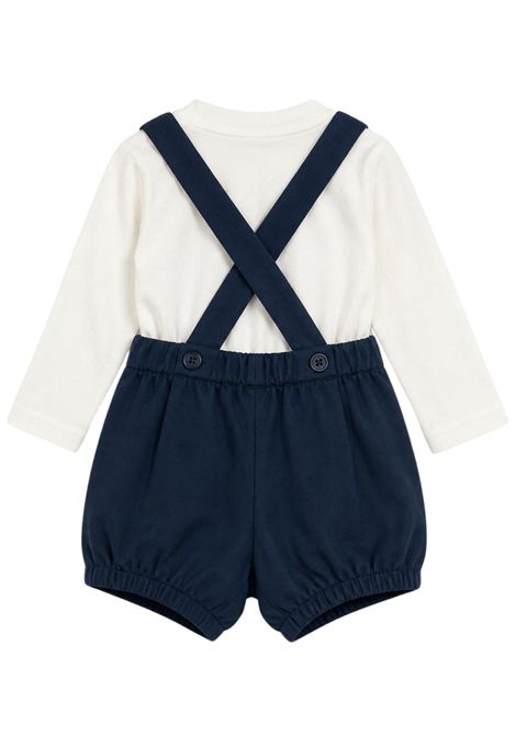 Velvet baby outfit Manuel Ritz | 44644403BLU